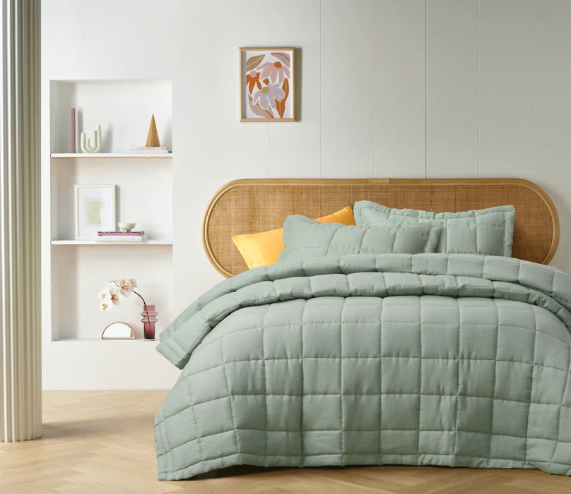 Bamboo Quilted Summer Coverlet Bedspreads