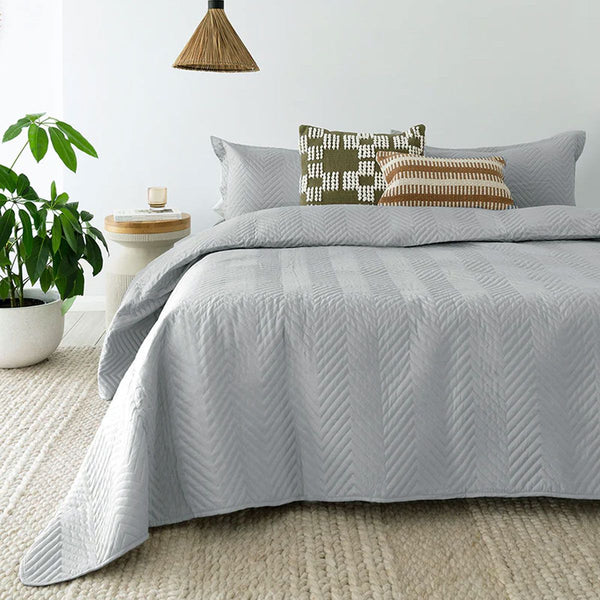 Bamboo Quilted Summer Coverlet Bedspreads